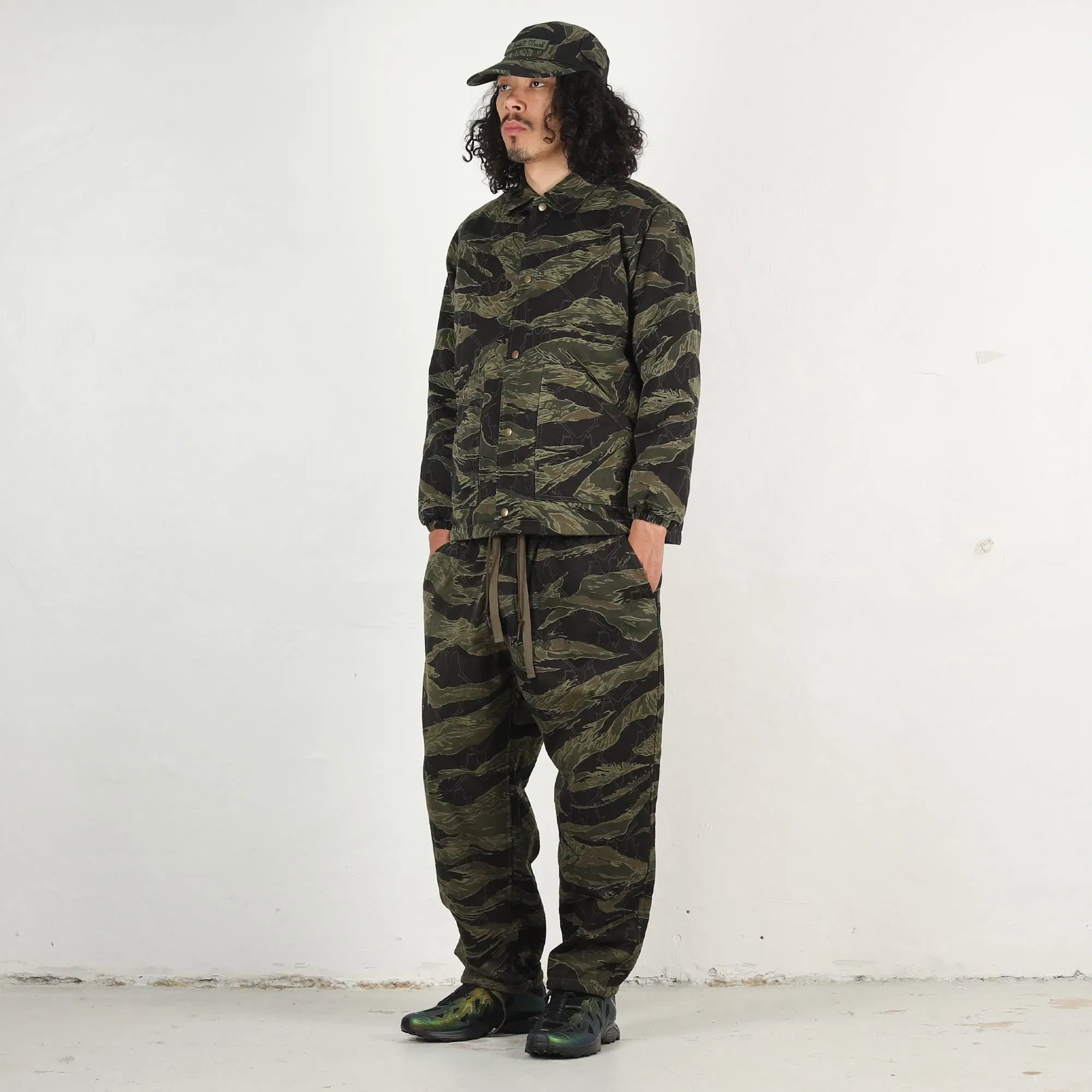SOUTH2 WEST8 String Slack Pant - Camo