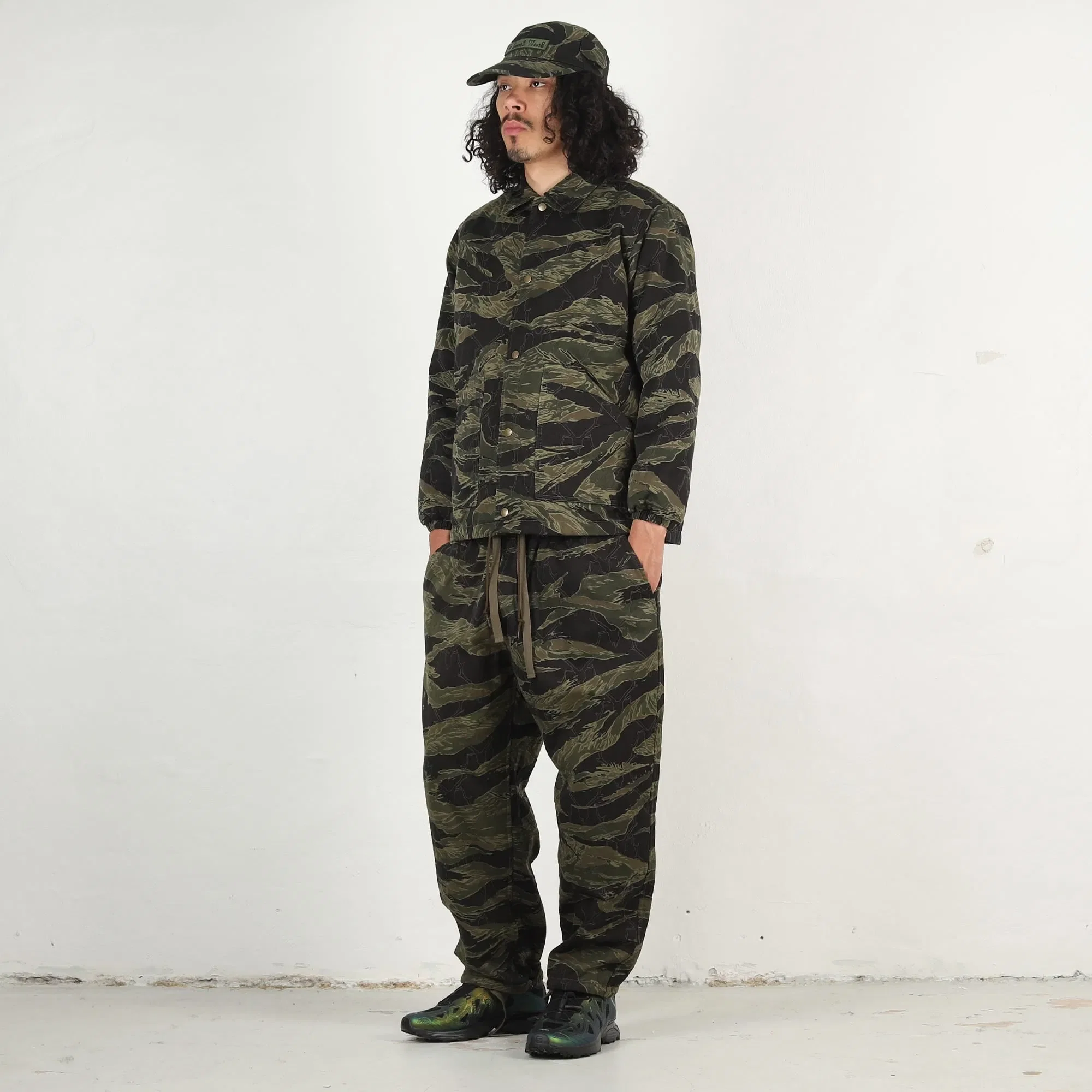 SOUTH2 WEST8 Coach Jacket - Camo