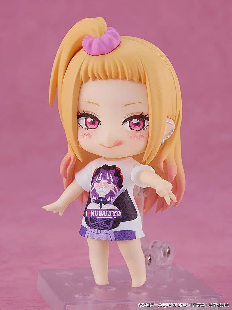 Good Smile Company My Dress Up Darling Nendoroid Marin Kitagawa Slippery Girls Full Graphic T-Shirt Version