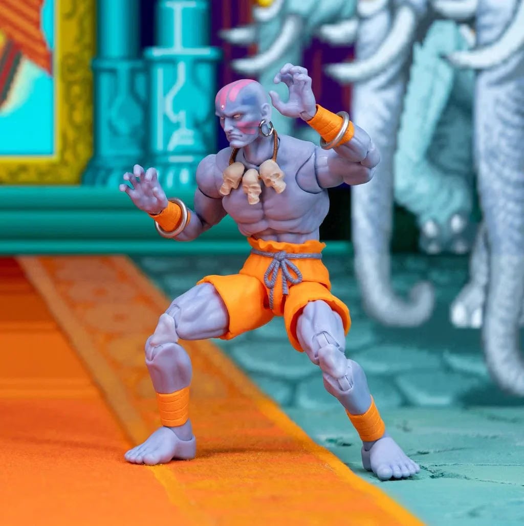 Jada Toys Street Fighter II - Dhalsim (Player 2) Deluxe 1:12 Scale Action Figure
