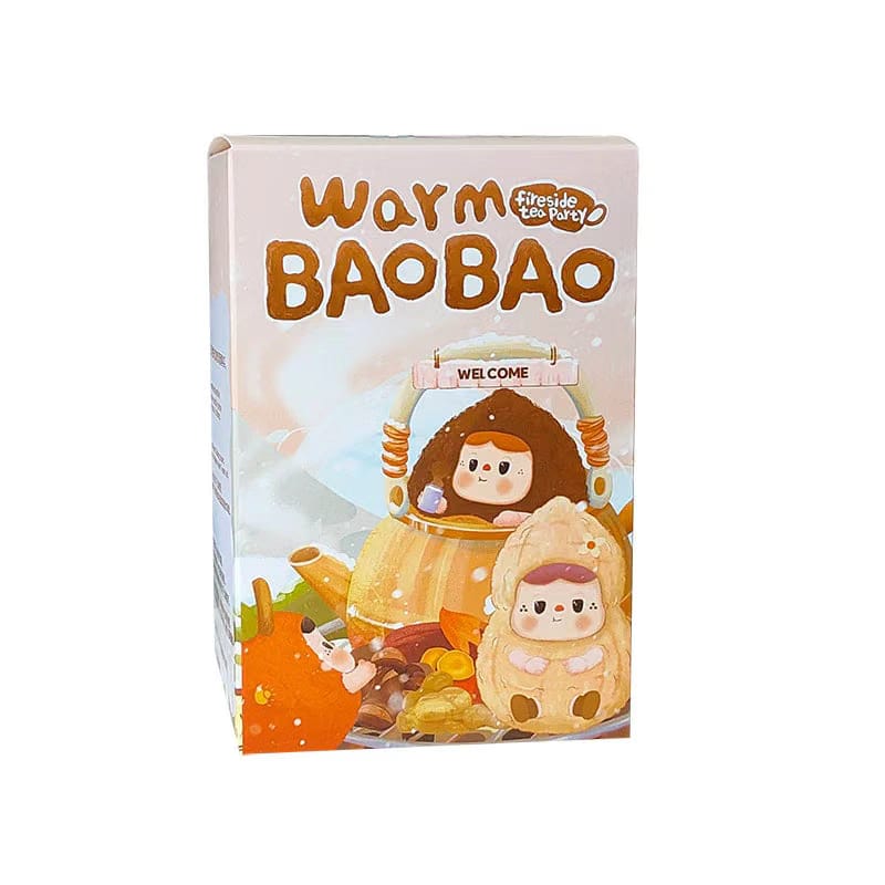 Heyone BAOBAO-Warm BAOBAO Fireside Tea Party series Vinyl Plush Key Chain