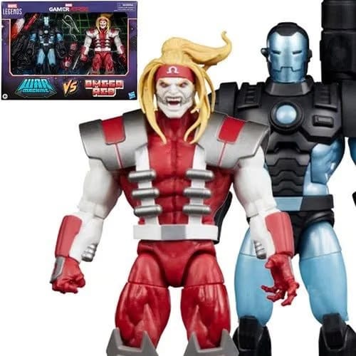 Hasbro Marvel Legends Series Gamerverse War Machine vs Omega Red 6-Inch Action Figures