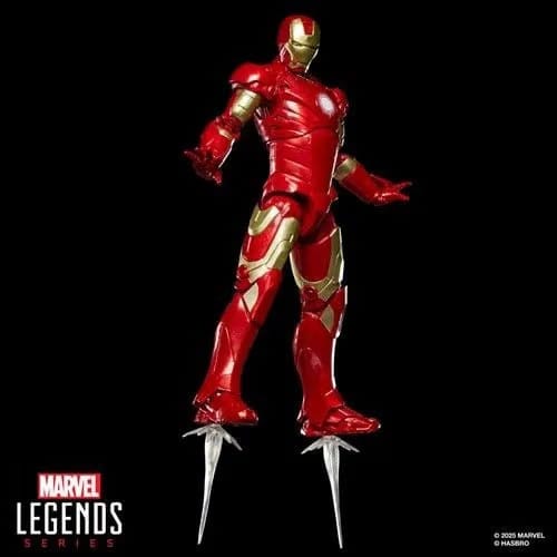 Hasbro Iron Man Marvel Legends A-List Iron Man Mark III 6-Inch Action Figure
