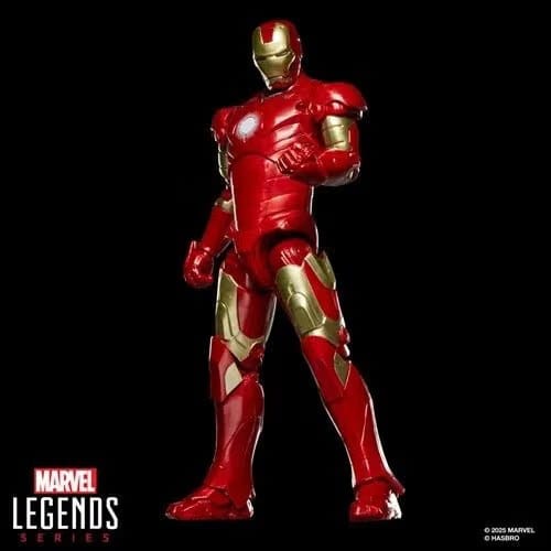 Hasbro Iron Man Marvel Legends A-List Iron Man Mark III 6-Inch Action Figure
