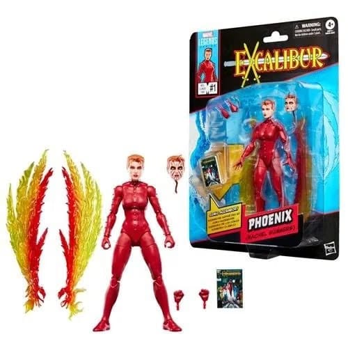 Hasbro X-Men Marvel Legends Series Phoenix (Rachel Summers) Excalibur 6-Inch Action Figure