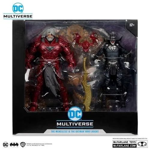McFarlane Toys DC McFarlane Collector Edition Batman Who Laughs & Merciless 7-Inch Scale Action Figure 2-Pack - Exclusive
