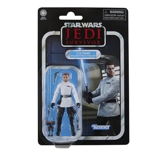 Hasbro Star Wars The Vintage Collection 3 3/4-Inch Cal Kestis (Imperial Officer Disguise) Action Figure