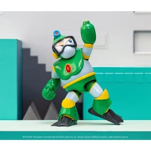 Jada Toys Mega Man Bubble Man Deluxe 1:12 Scale Action Figure