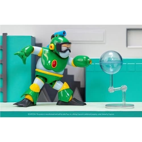 Jada Toys Mega Man Bubble Man Deluxe 1:12 Scale Action Figure