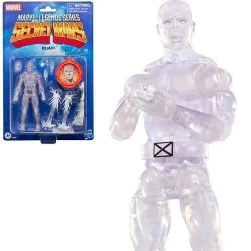 Hasbro Secret Wars Marvel Legends Iceman 6-Inch Action Figure