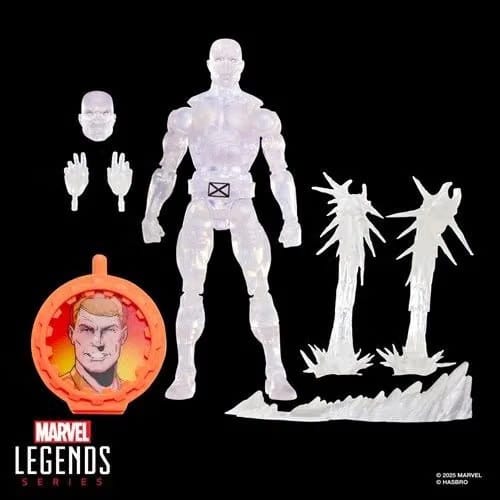 Hasbro Secret Wars Marvel Legends Iceman 6-Inch Action Figure