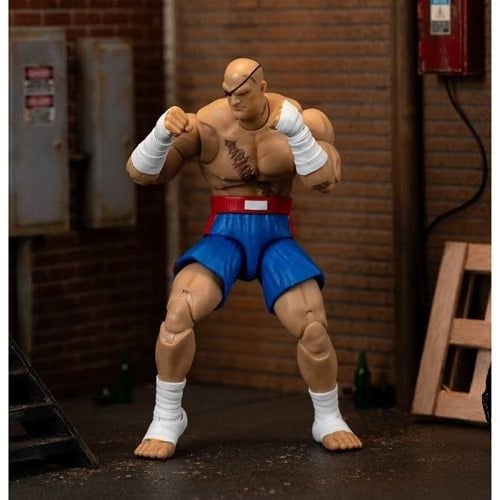 Jada Toys Ultra Street Fighter II Sagat 6-Inch Scale Deluxe Action Figure