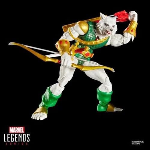 Hasbro Spider-Man Marvel Legends Magic: The Gathering Man-Wolf 6-Inch Action Figure and Card