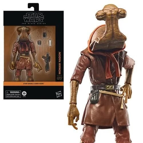 Hasbro Star Wars The Black Series Momaw Nadon Deluxe 6-Inch Action Figure