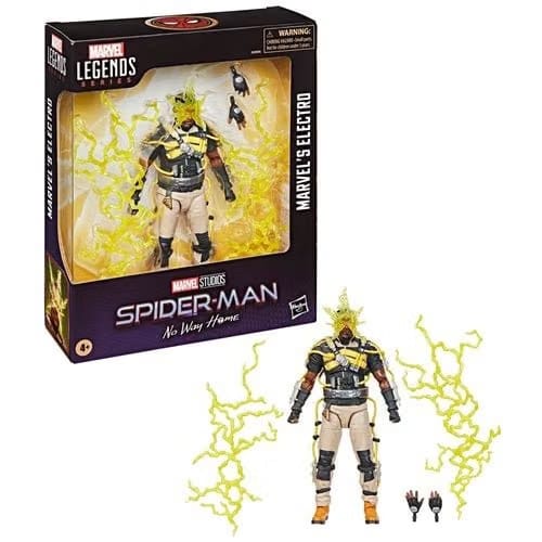 Hasbro Spider-Man: No Way Home Marvel Legends Series Electro 6-Inch Action Figure