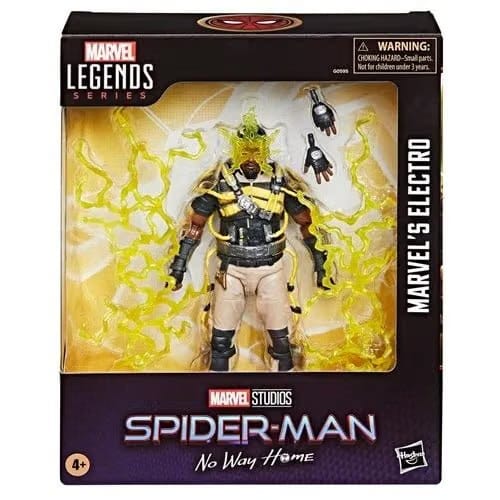 Hasbro Spider-Man: No Way Home Marvel Legends Series Electro 6-Inch Action Figure