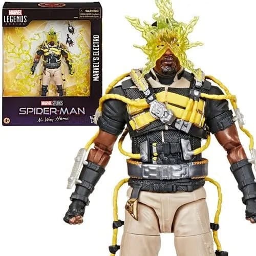 Hasbro Spider-Man: No Way Home Marvel Legends Series Electro 6-Inch Action Figure