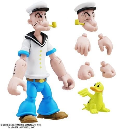 Boss Fight Studio Popeye Classics - Popeye 1st Appearance White Shirt 1:12 Scale Action Figure