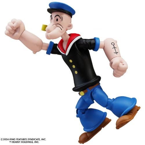 Boss Fight Studio Popeye Classics - Popeye 1st Appearance Black Shirt 1:12 Scale Action Figure