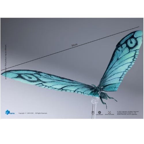 Hiya Toys Godzilla: King of the Monsters (Exquisite Basic) Mothra Emerald Titan PX Action Figure