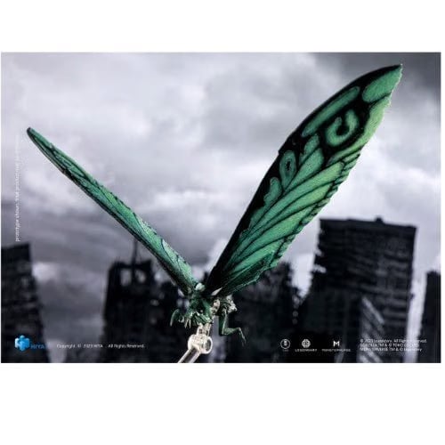 Hiya Toys Godzilla: King of the Monsters (Exquisite Basic) Mothra Emerald Titan PX Action Figure