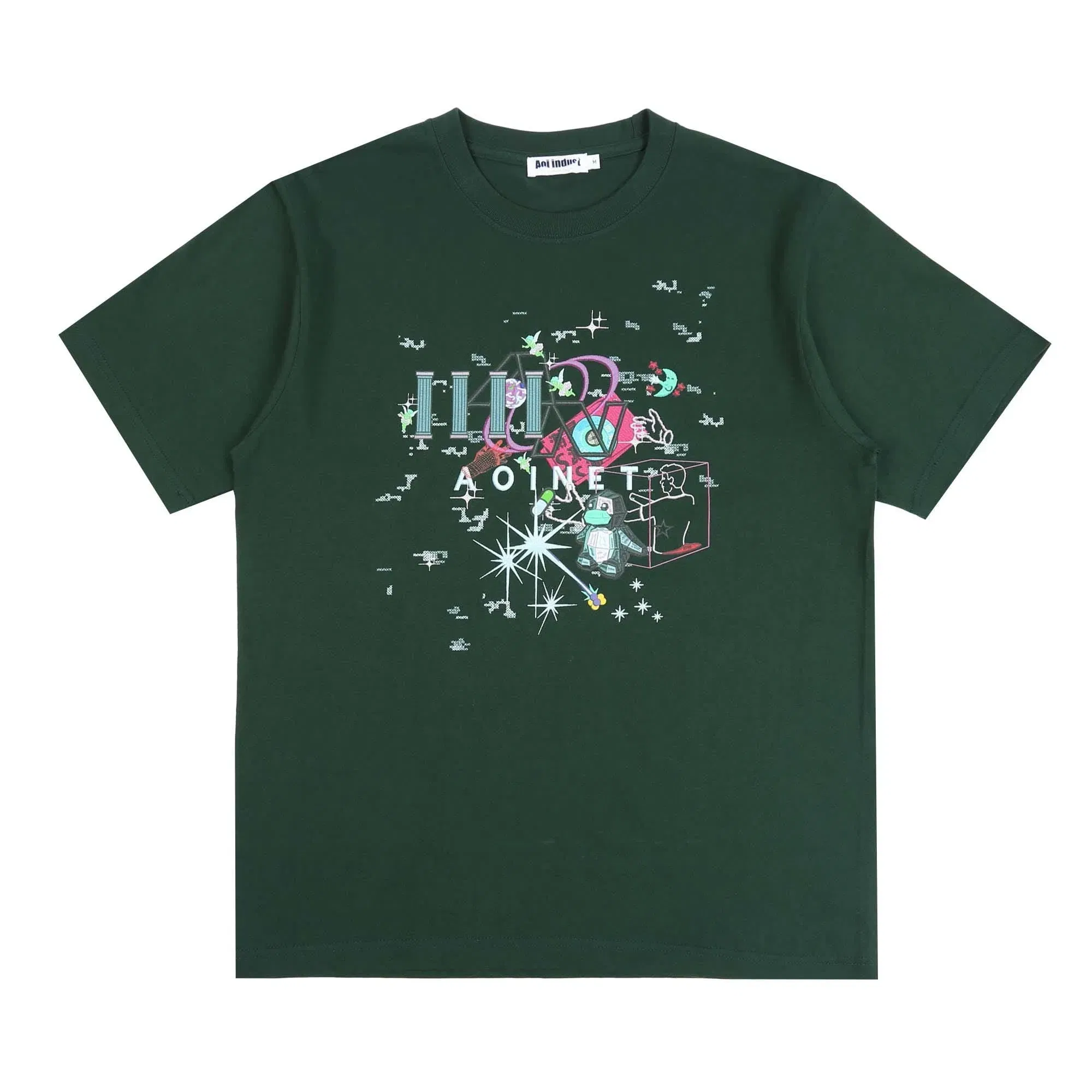 Aoi Industry AB-D25 SS T-Shirt - Green