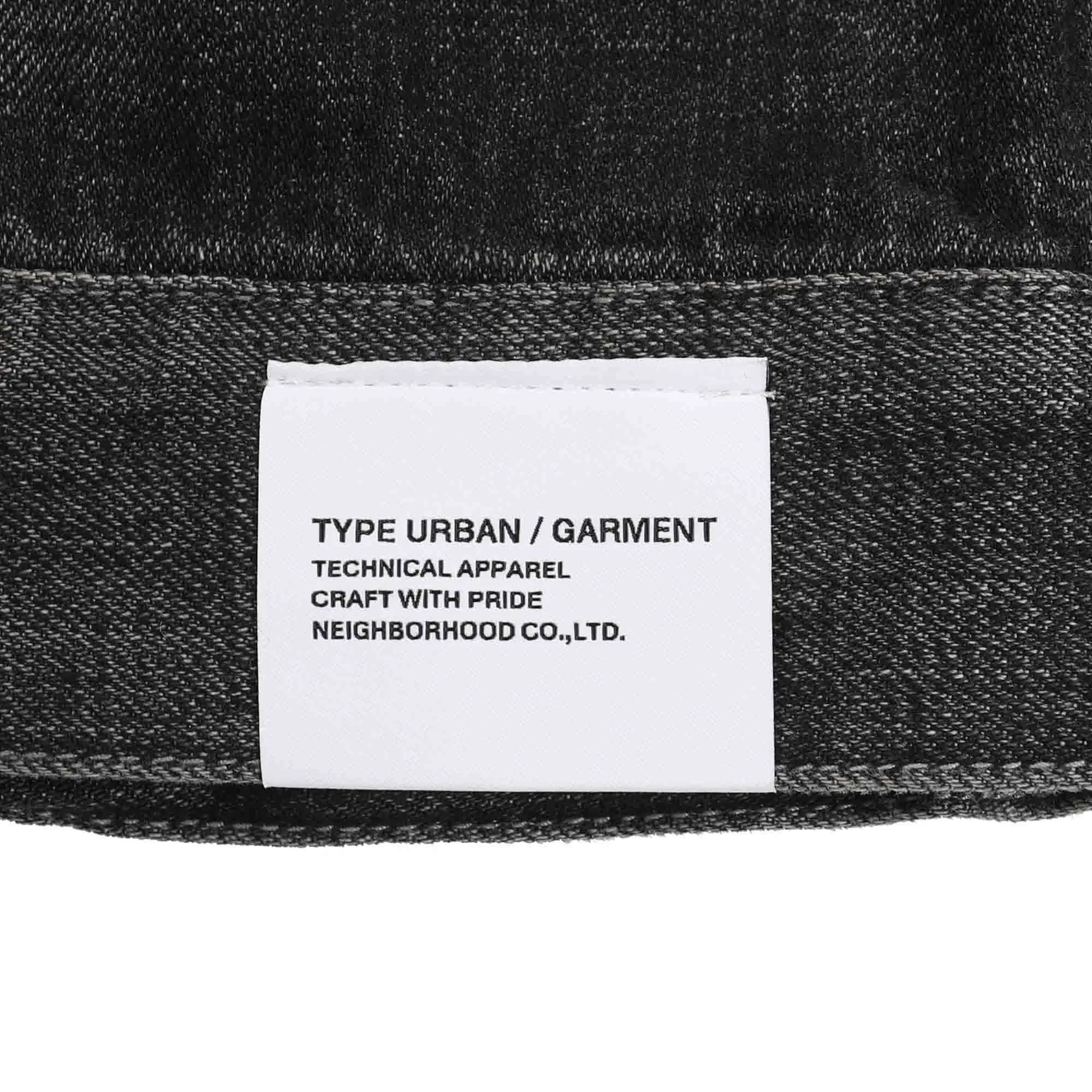 Neighborhood Washed Denim Type-2 Jacket - Black