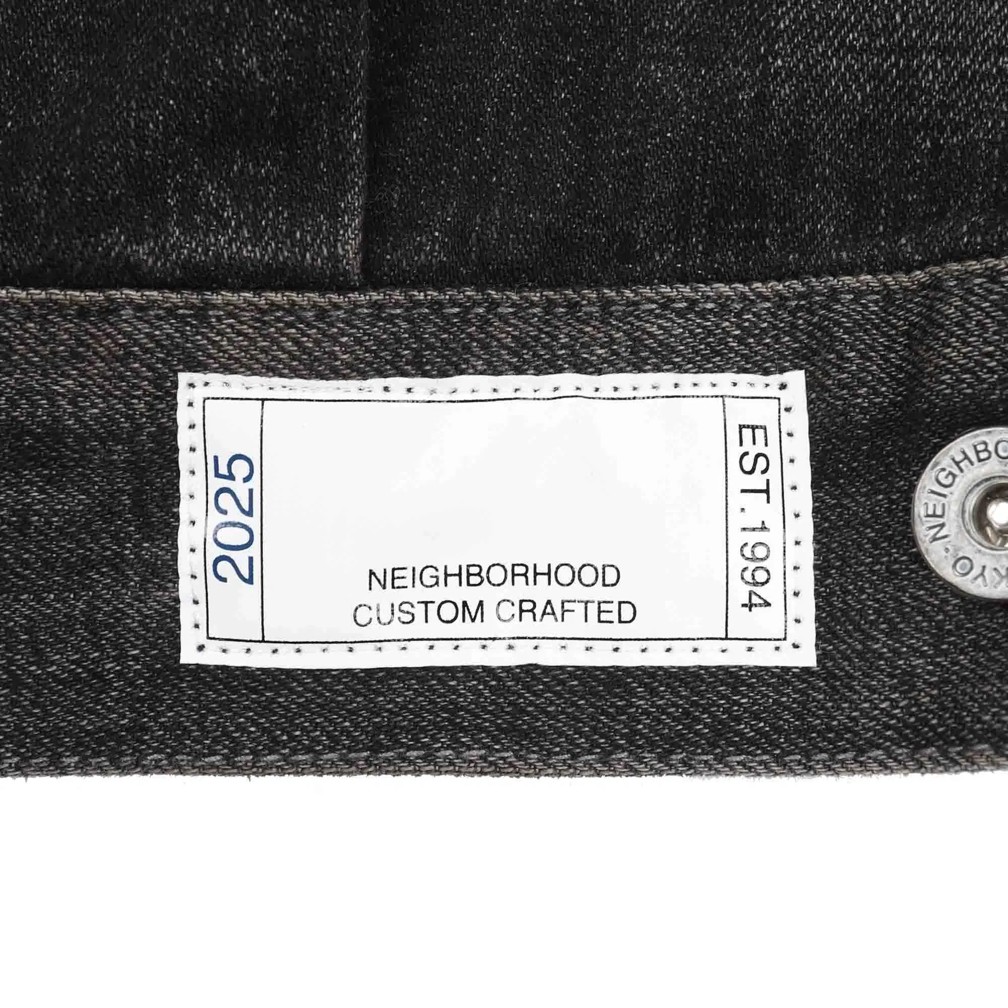 Neighborhood Washed Denim Type-2 Jacket - Black