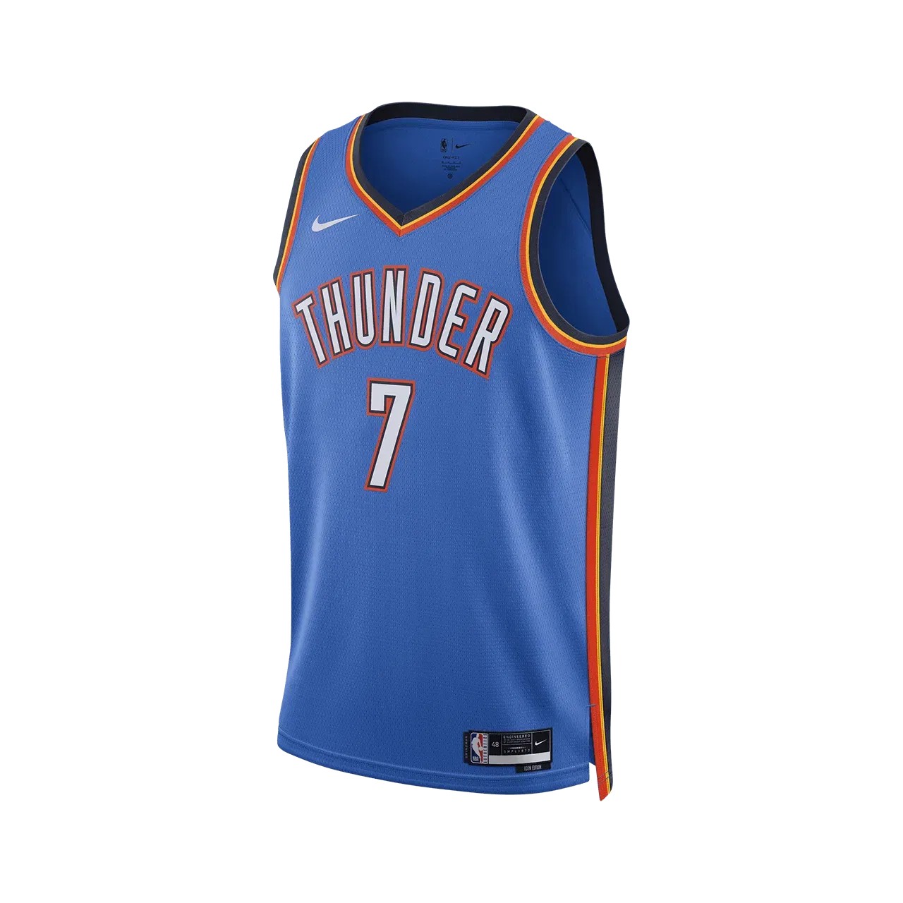 Nike NBA Nike Dri-FIT NBA Icon Edition Swingman Jersey - Chet Holmgren Oaklahoma City Thunder