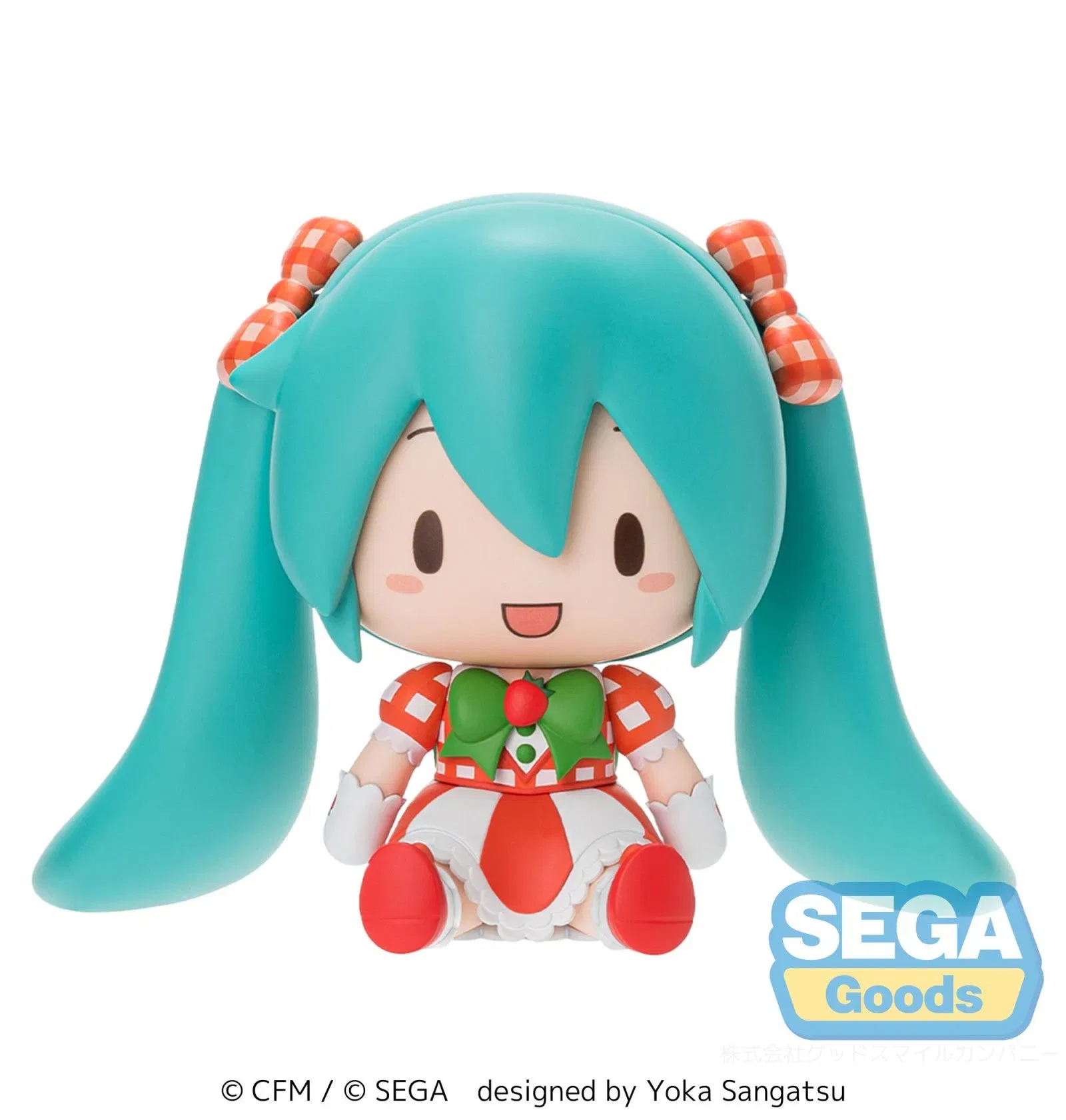Good Smile Company Hatsune Miku x Love and Berry Dress Up and Dance! Fuwa Petit Chibi Figure Lovely Strawberry