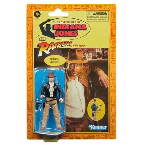 Hasbro Indiana Jones and the Raiders of the Lost Ark Retro Collection Indiana Jones 3 3/4-Inch Action Figure