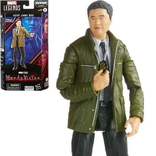 Hasbro Marvel Legends WandaVision Agent Jimmy Woo 6-Inch Action Figure