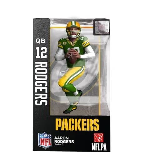 Imports Dragon NFL Series 3 Green Bay Packers Aaron Rodgers Action Figure (Regular)