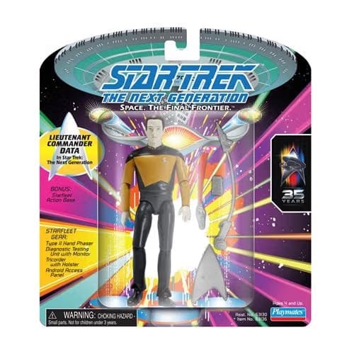 Playmates Star Trek Classic Star Trek: The Next Generation Lieutenant Data 5-Inch Action Figure