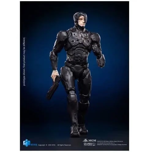 Hiya Toys RoboCop 2014 Battle-Damanged RoboCop 1:18 Scale Action Figure - Previews Exclusive