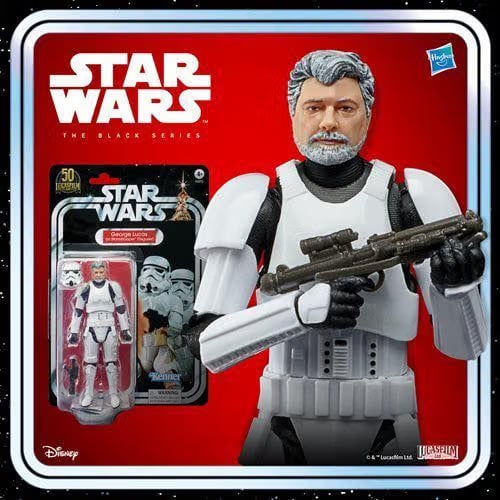 Hasbro Star Wars The Black Series George Lucas (in Stormtrooper Disguise) 6-Inch Action Figure