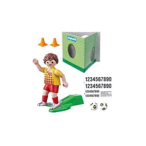 Playmobil 70157 Special Plus Soccer Player with Goal Action Figure