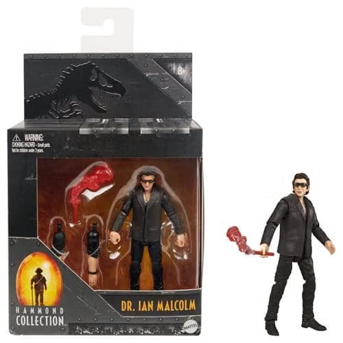 Mattel Jurassic Park Hammond Collection Dr. Ian Malcolm Action Figure