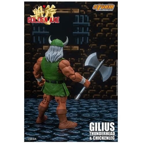 Storm Collectibles Golden Axe Gilius Thunderhead and Chicken Leg 1:12 Scale Action Figure