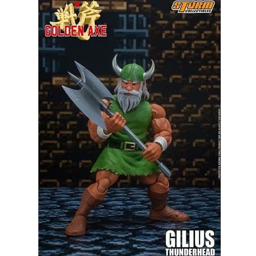 Storm Collectibles Golden Axe Gilius Thunderhead and Chicken Leg 1:12 Scale Action Figure