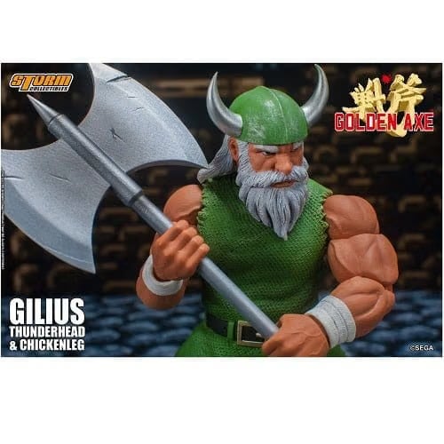 Storm Collectibles Golden Axe Gilius Thunderhead and Chicken Leg 1:12 Scale Action Figure