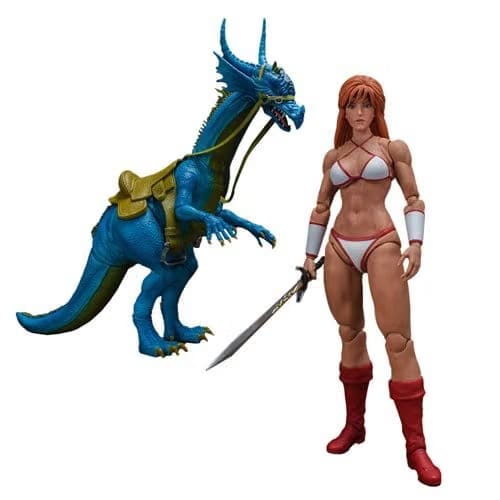 Storm Collectibles Golden Axe Tyris Flare & Blue Dragon 1:12 Scale Action Figure