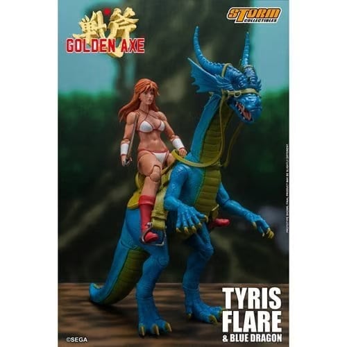 Storm Collectibles Golden Axe Tyris Flare & Blue Dragon 1:12 Scale Action Figure