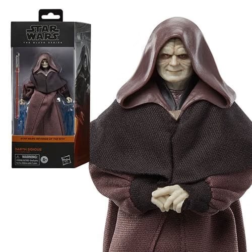 Hasbro Star Wars The Black Series Darth Sidious 6-Inch Action Figure