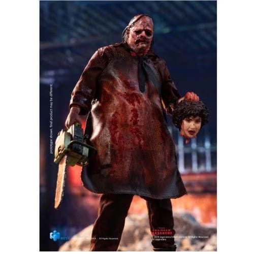Hiya Toys Texas Chainsaw Massacre Leatherface Exquisite Series 1/12 Scale Action Figure