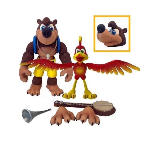 Premium DNA Toys Banjo Kazooie 7-1/2 Inch 2-Pack Action Figures