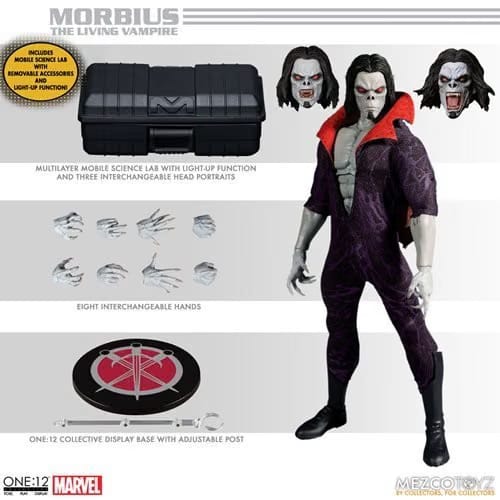 Mezco Toyz Marvel Morbius One:12 Collective Action Figure