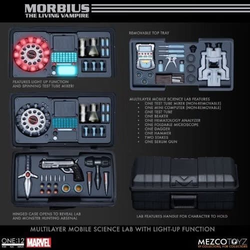 Mezco Toyz Marvel Morbius One:12 Collective Action Figure