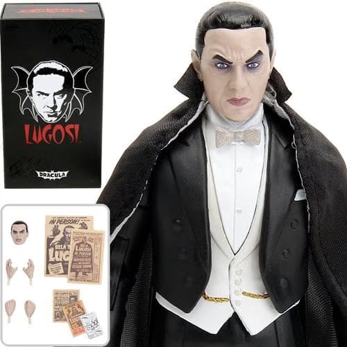 Jada Toys Universal Monsters Dracula Bela Lugosi 6-Inch Scale Deluxe Action Figure