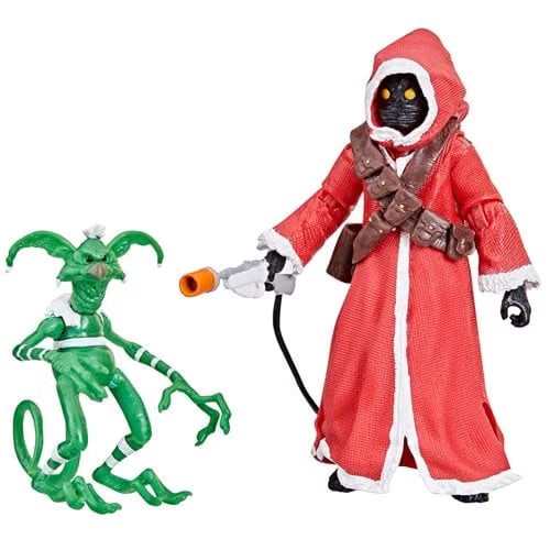 Hasbro Star Wars The Black Series Jawa & Salacious B. Crumb (Holiday Edition) 6-Inch Action Figure - Exclusive